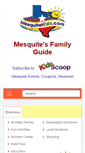 Mobile Screenshot of mesquitekids.com