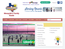 Tablet Screenshot of mesquitekids.com
